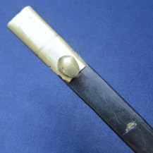 English Circa 1800 Fighting Dirk With Scabbard 9